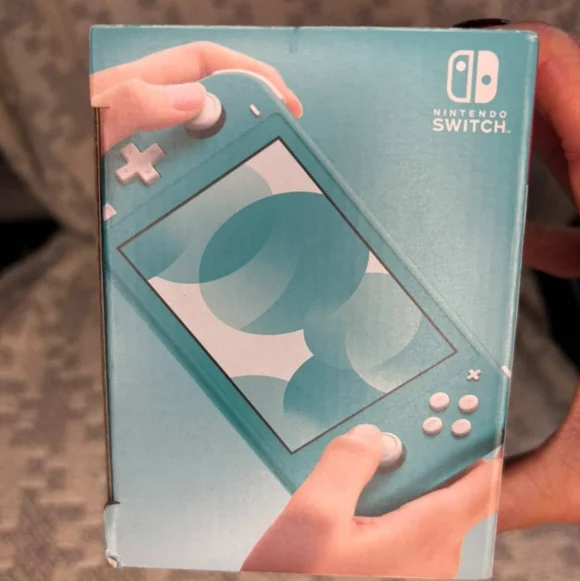Nintendo Switch Lite - Aqua Blue - Picture 3 of 5